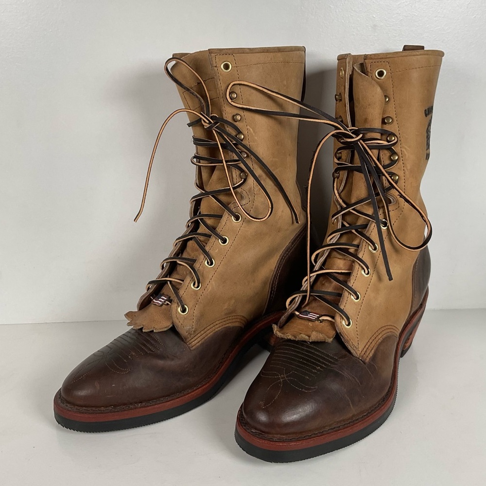 Chippewa Crazy Horse Packer | USA Made | Soft Toe | Men’s 10 D